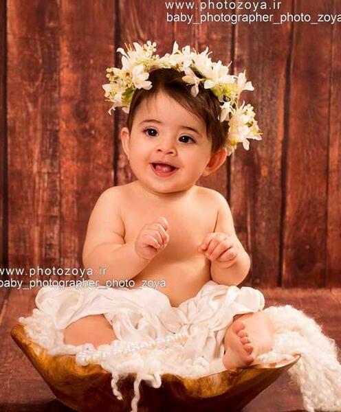 عکس نوزاد کودکانه