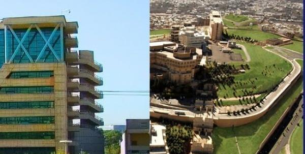 عکس هوایی دانشگاه شیراز