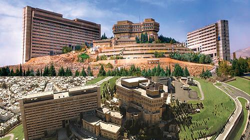 عکس هوایی دانشگاه شیراز