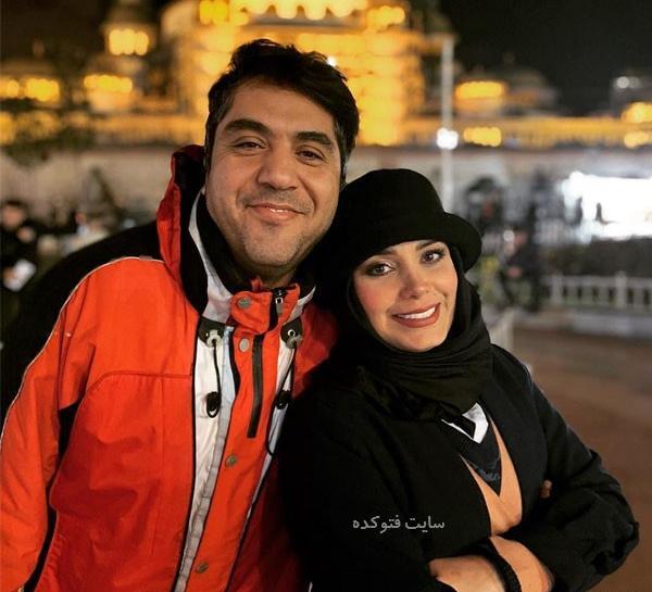 عکس صبا راد و همسرش