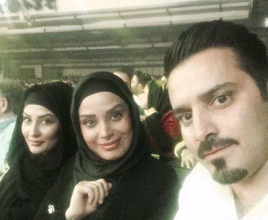 عکس صبا راد و همسرش