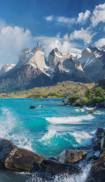 عکس منظره طبیعت برای نقاشی