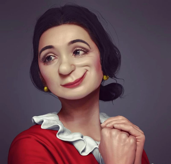 عکس زن ملوان زبل