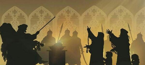 عکس یزید و امام حسین