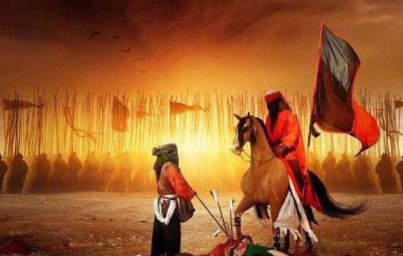 عکس یزید و امام حسین
