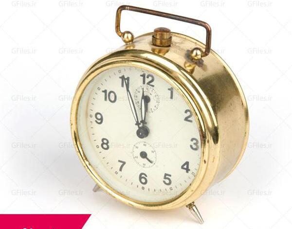 عکس ساعت قدیمی رومیزی