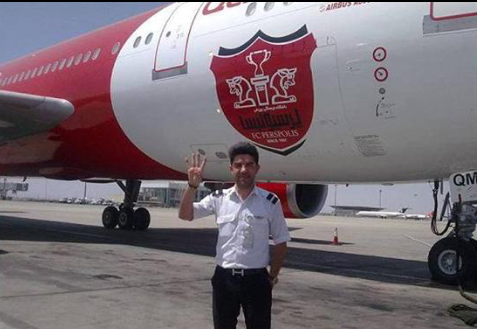 عکس هواپیما پرسپولیس