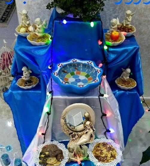 عکس سفره هفت سین پرسپولیسی