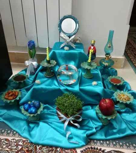 عکس سفره هفت سین پرسپولیسی