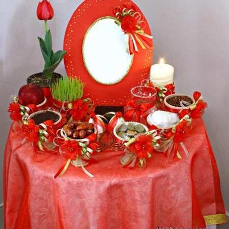 عکس سفره هفت سین پرسپولیسی