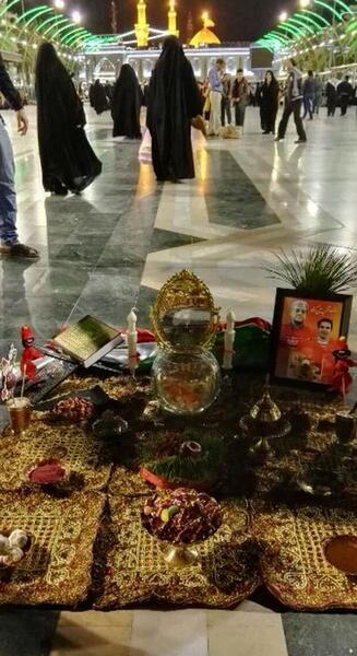 عکس سفره هفت سین پرسپولیسی