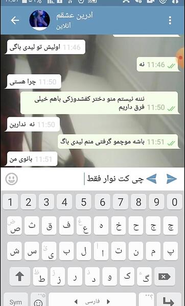 عکس چت آدرین و مرینت