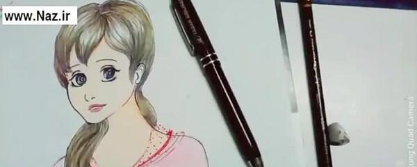 عکس نقاشی ساده سه بعدی