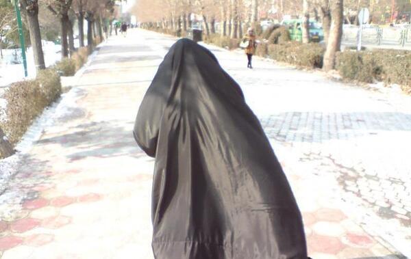 عکس چادر کن کن