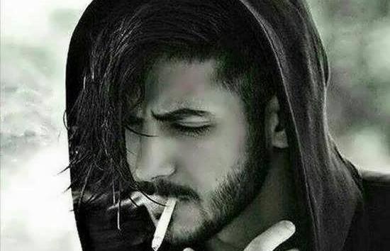 عکس ژست عکاسی مردانه با سیگار