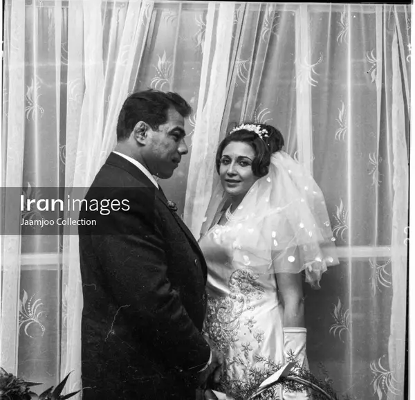 عکس عروسی تختی