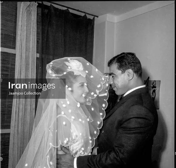 عکس عروسی تختی