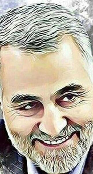 عکس حاج قاسم برای صفحه گوشی