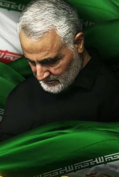 عکس حاج قاسم برای صفحه گوشی