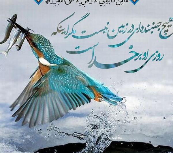 عکس فرشته پیش خدا