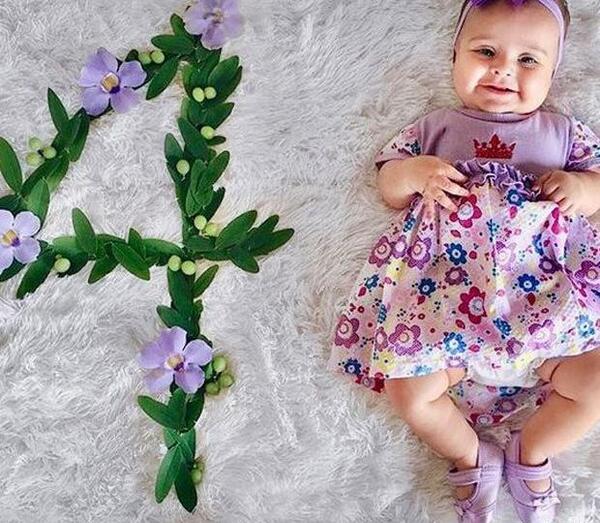 عکس نوزاد پسر چهار ماهه