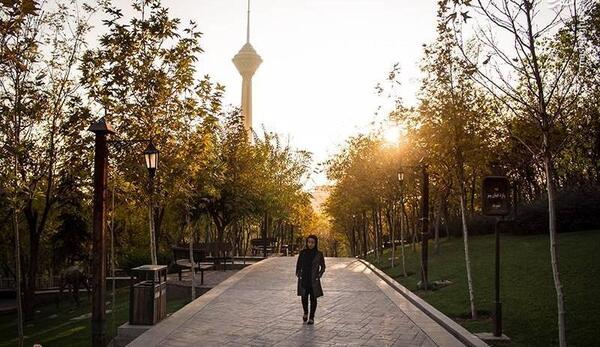عکس پاییزی تهران