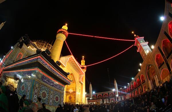عکس باکیفیت حرم امام علی