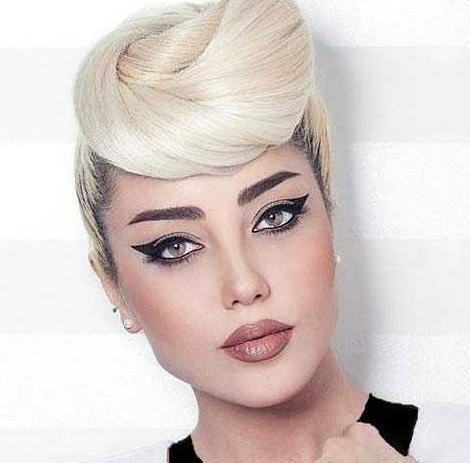 عکس زن زیبا با آرایش