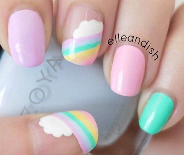عکس مدل ناخن بچه گانه