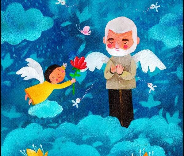 عکس نقاشی زیبا حاج قاسم سلیمانی