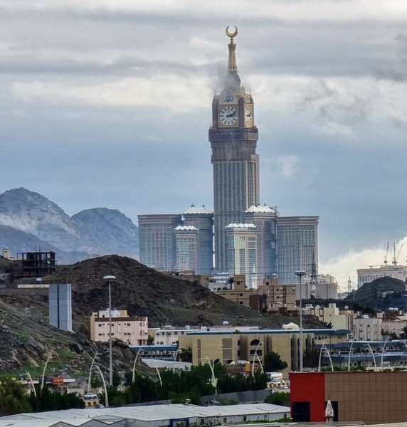 عکس برج ساعت مکه