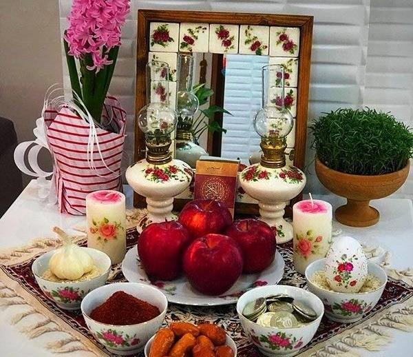عکس ایده هفت سین اتلیه