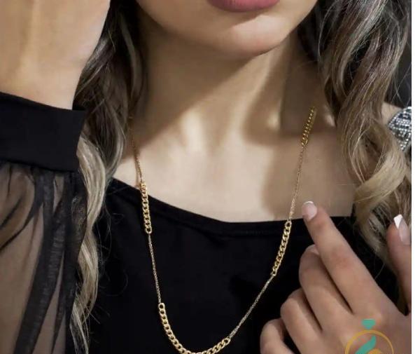 عکس گردنبند رولباسی طلا