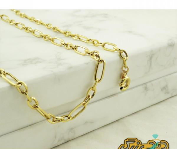 عکس گردنبند رولباسی طلا