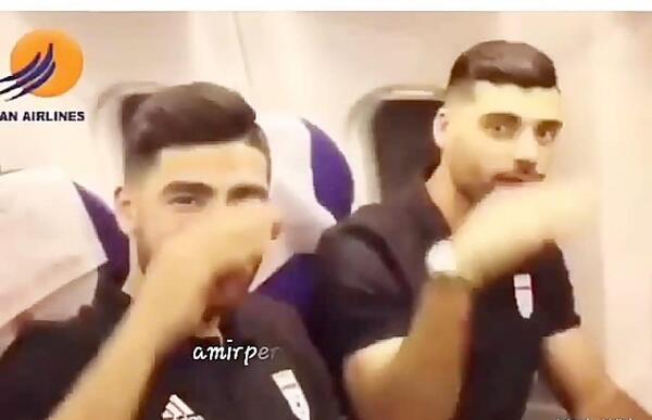 عکس مهدی طارمی و علیرضا جهانبخش