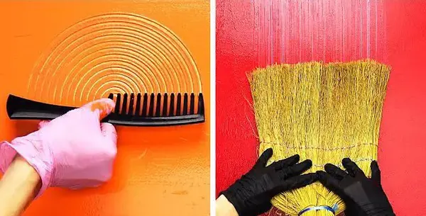 عکس ایده نقاشی روی دیوار اتاق