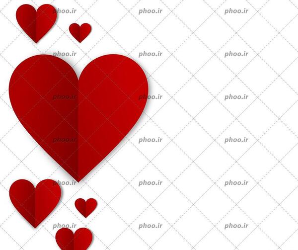 عکس قلب زیبای قرمز