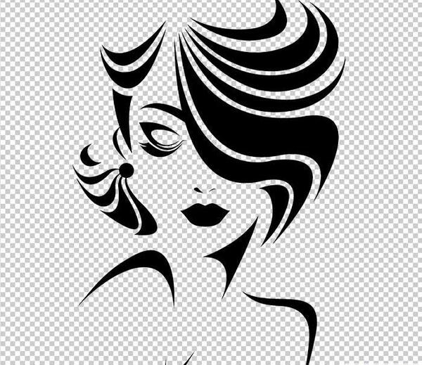عکس دانلود وکتور آرایشگاه زنانه