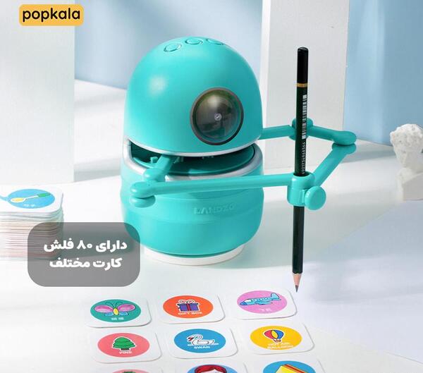 عکس نقاشی کودکانه ربات