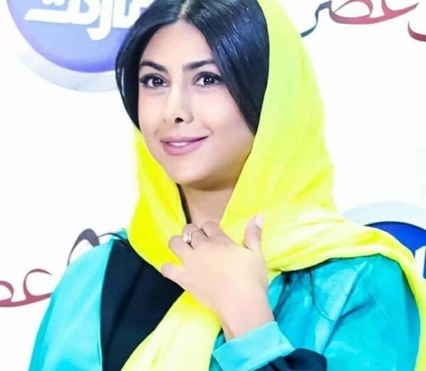 عکس بدون آرایش آزاده صمدی