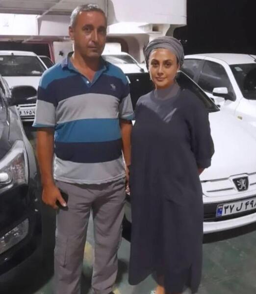 عکس بدون آرایش آزاده صمدی