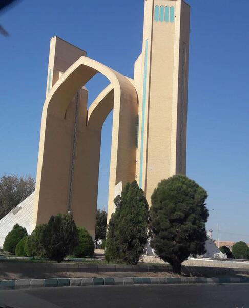 عکس جاده یزد در شب