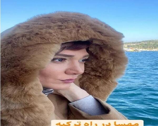 عکس مینا وحید در خارج از کشور