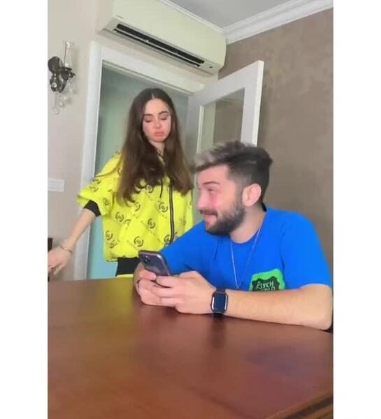 عکس نیکا و متین در کیش