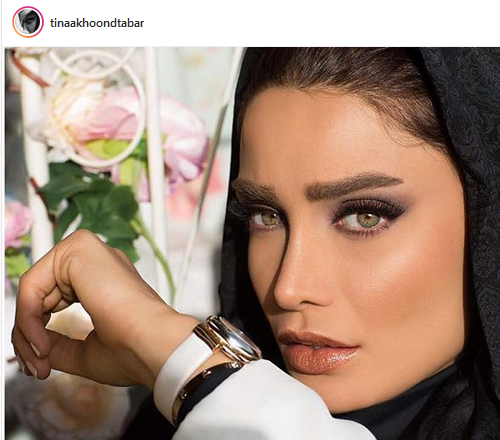 عکس تینا شاخ اینستا