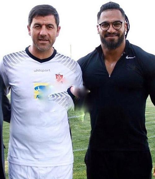 عکس پیمان رجبی و لیلا رجبی