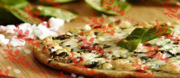 عکس پیتزا گوشت و قارچ