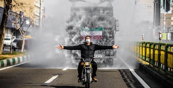 عکس جالب کرونا