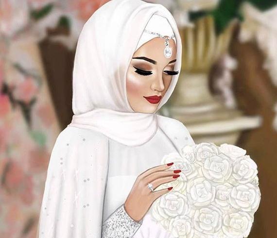 عکس با حجاب عروسکی