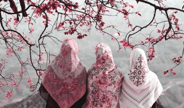 عکس با حجاب عروسکی
